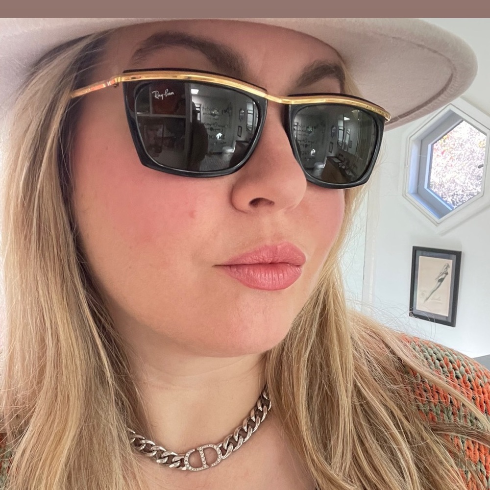 Vintage Olympian Ray-Bans! 1993, original owner. Glass Bausch & Lomb lenses.